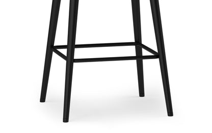 Grey Velvet Fabric | Garey Counter Height Stool (Set of 2)