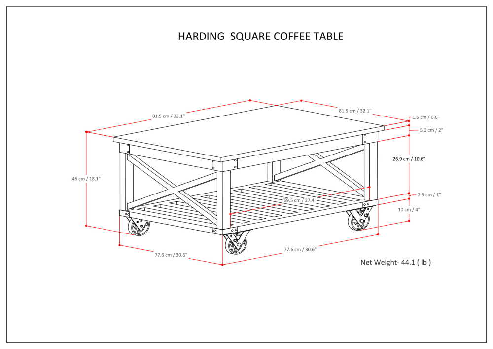 Harding Square Coffee Table