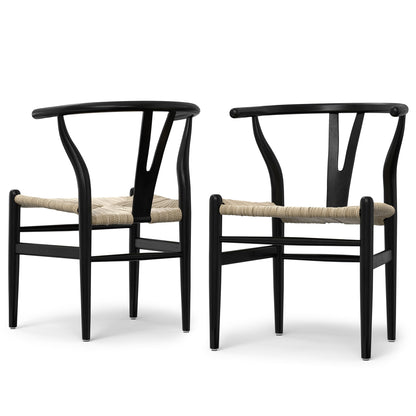 Black Beech Wood | Hershey Dining Chair (Set of 2)