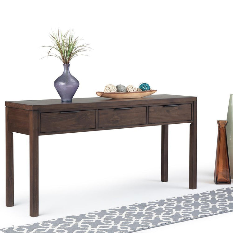 Hollander Solid Wood Wide Console Table