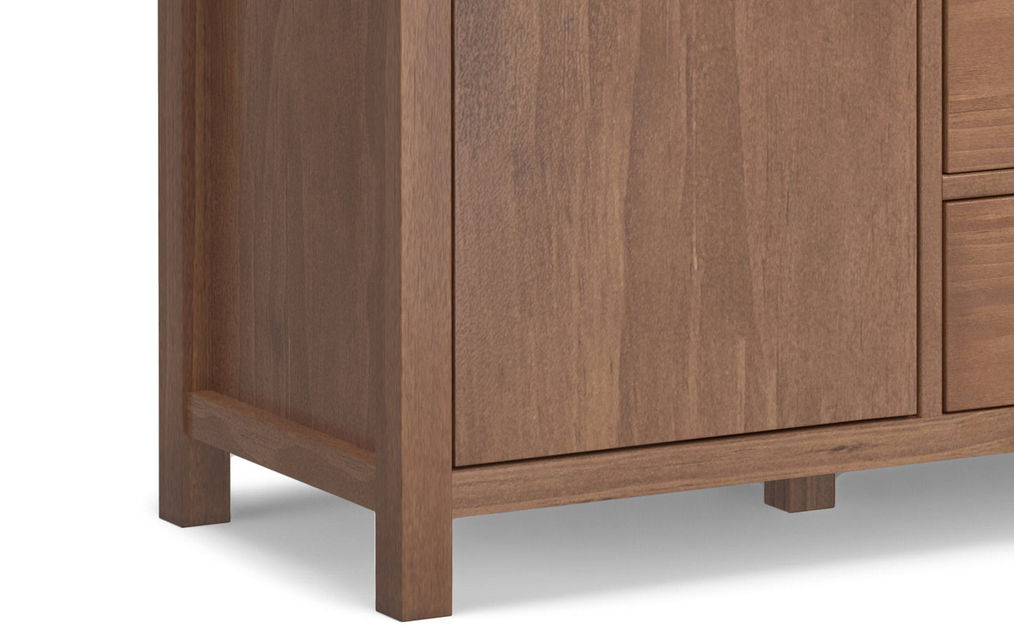 Medium Saddle Brown | Hollander Solid Wood Sideboard Buffet