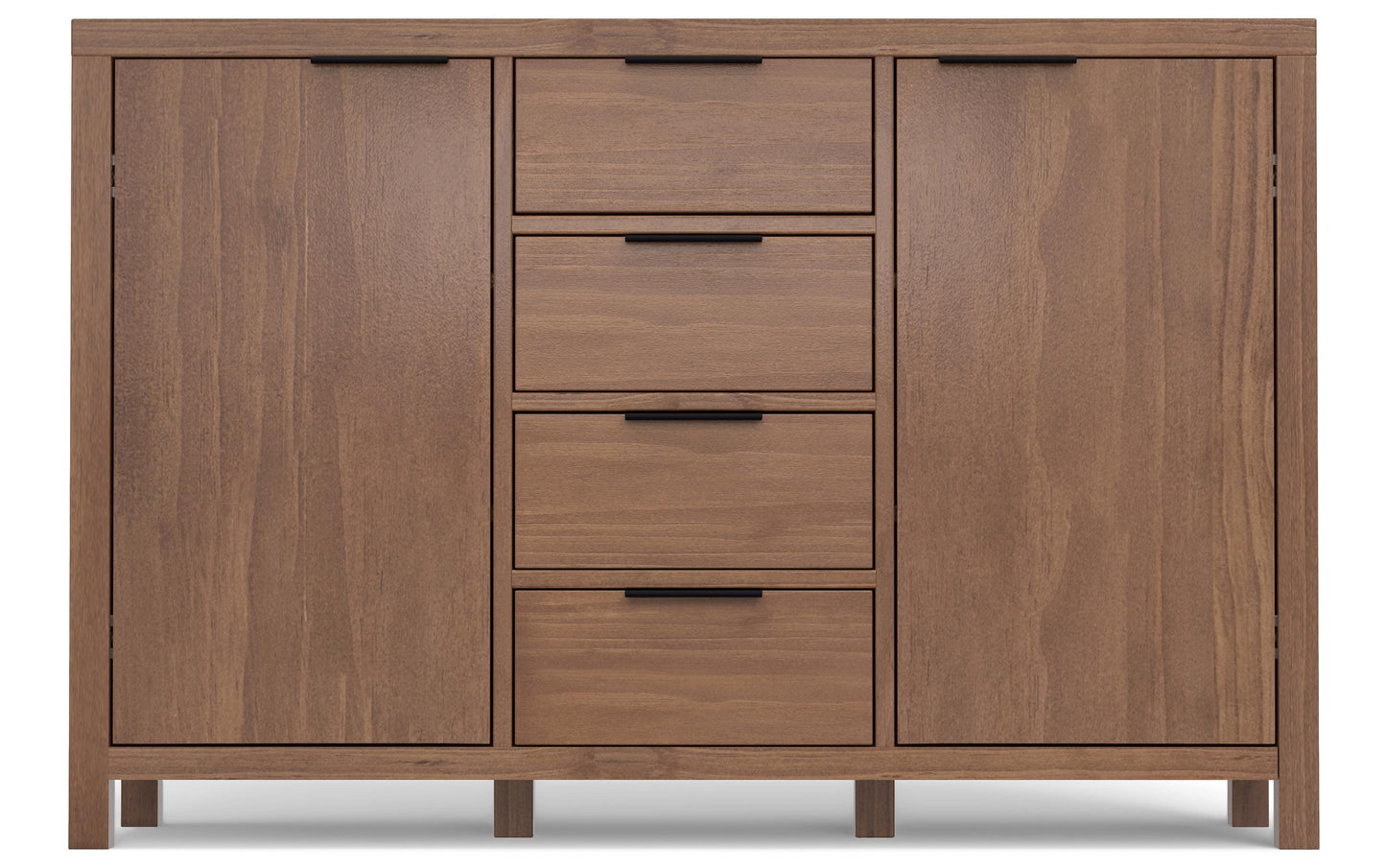 Medium Saddle Brown | Hollander Solid Wood Sideboard Buffet