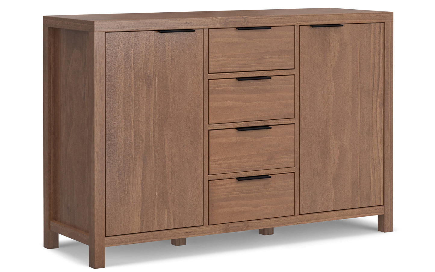 Medium Saddle Brown | Hollander Solid Wood Sideboard Buffet