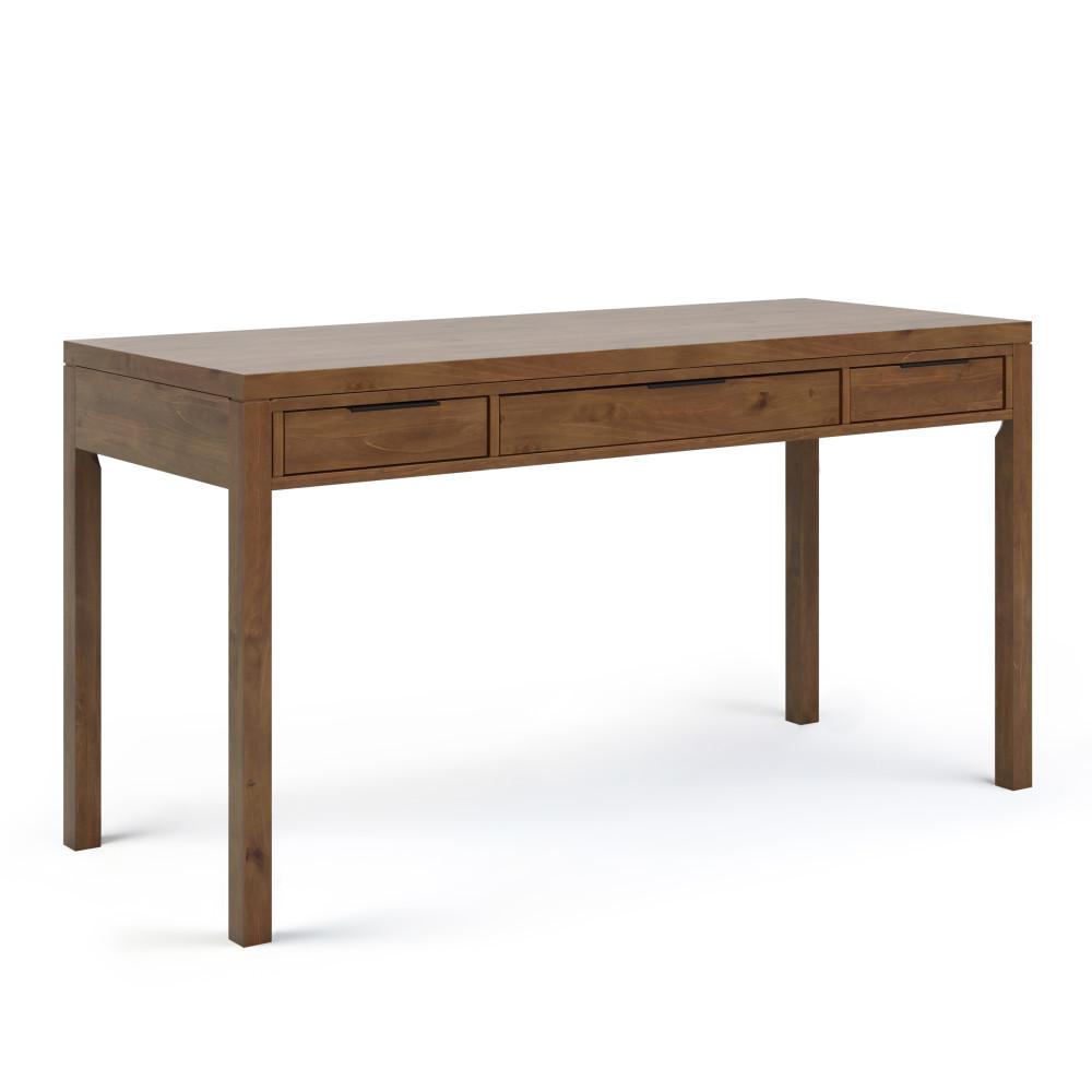 Medium Saddle Brown | Hollander Solid Wood Desk