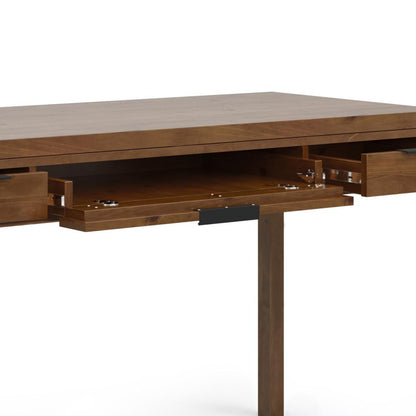 Medium Saddle Brown | Hollander Solid Wood Desk