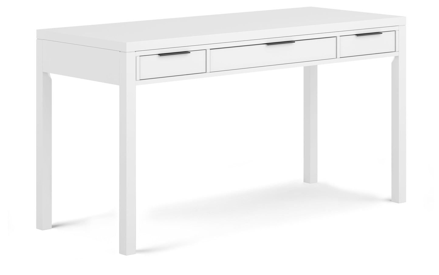 White | Hollander Solid Wood Desk