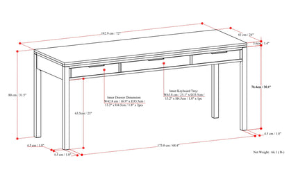 Hollander Wide Desk