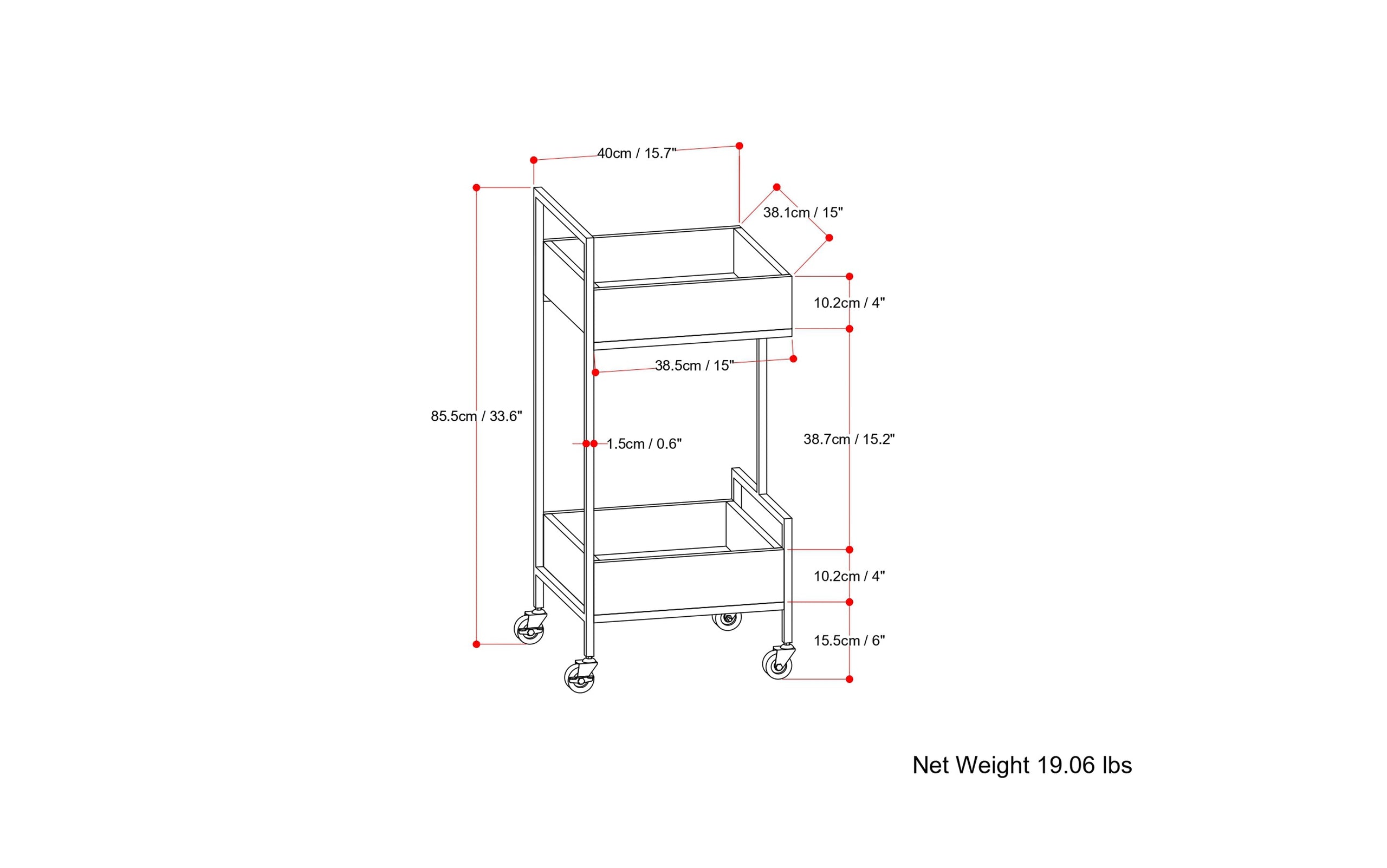 Hobbs Bar Cart