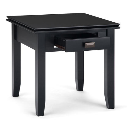 Black | Artisan End Side Table