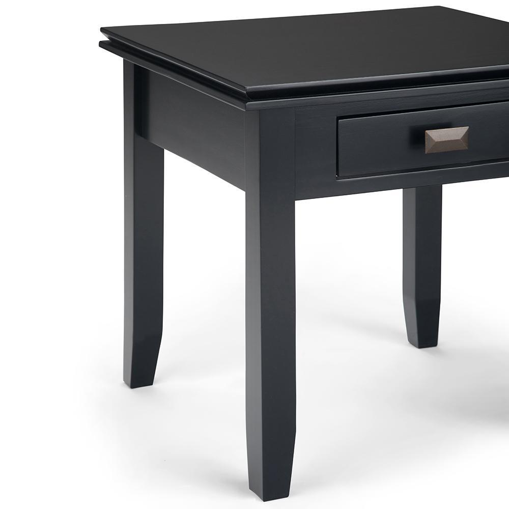 Black | Artisan End Side Table