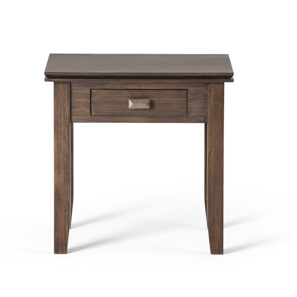 Natural Aged Brown | Artisan End Side Table