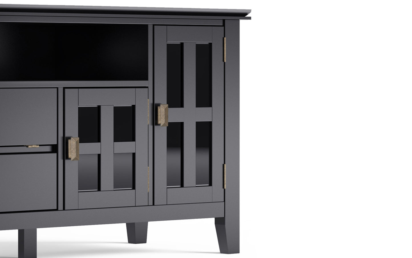 Black | Artisan 72 inch Tall TV Stand