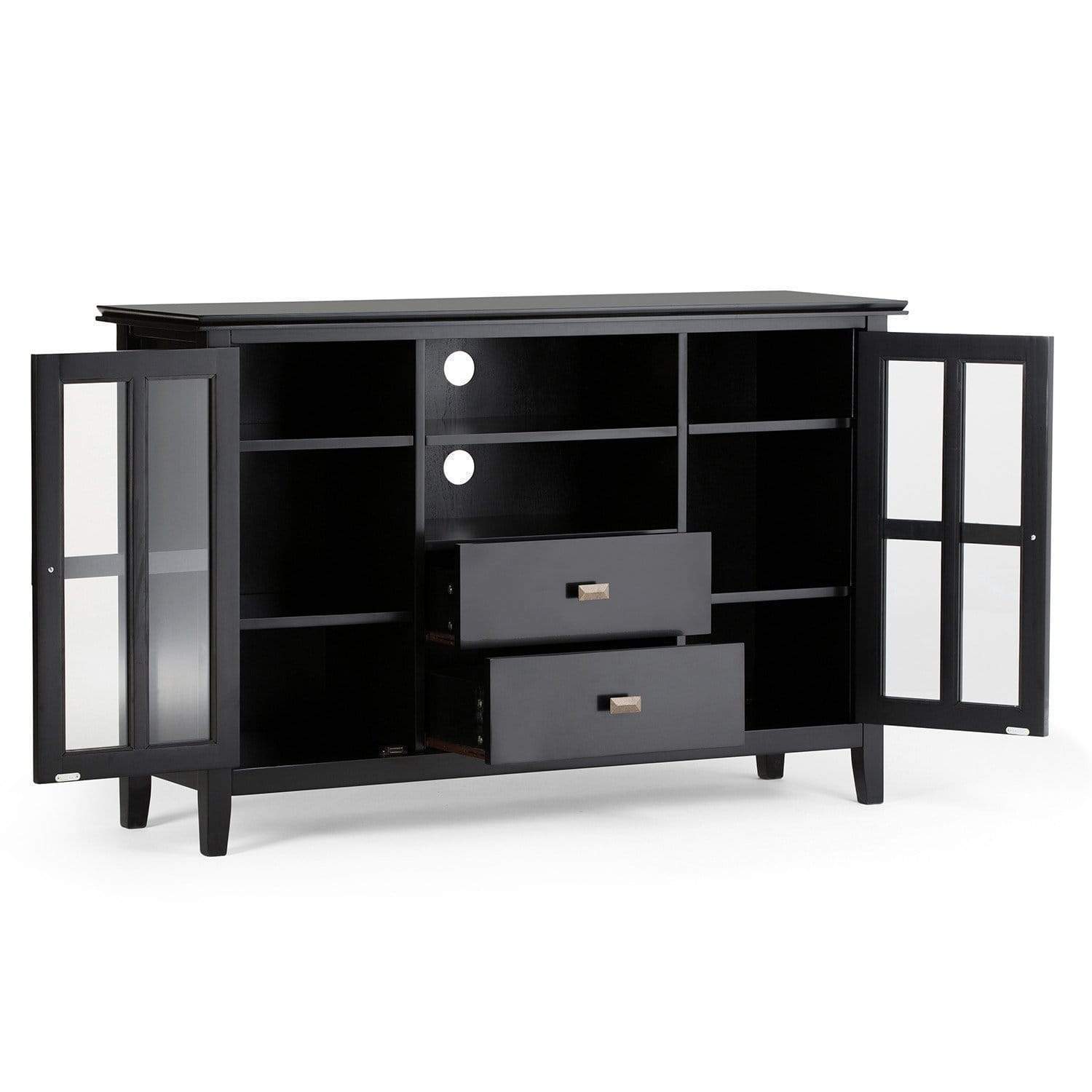 Black | Artisan Tall TV Stand