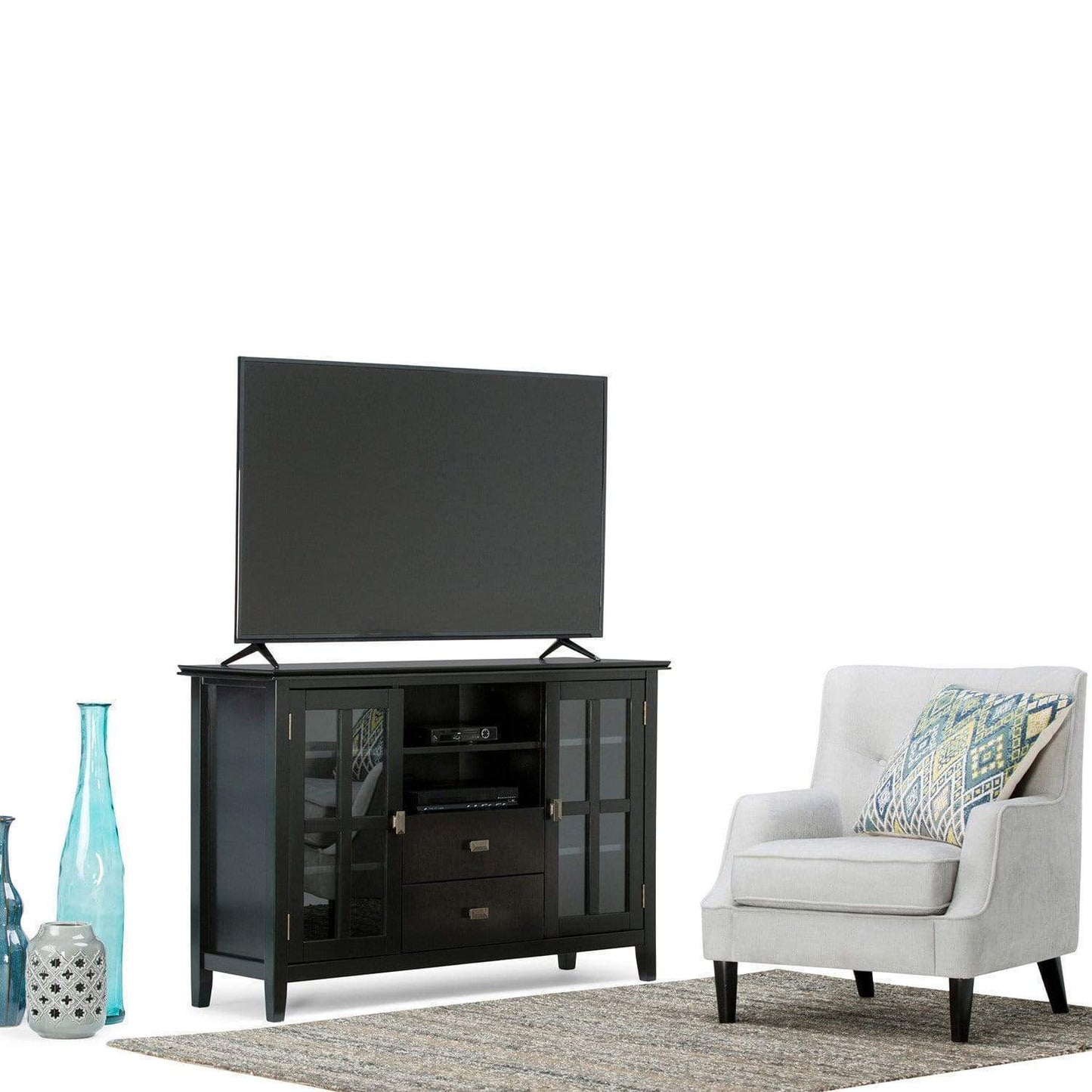 Black | Artisan Tall TV Stand