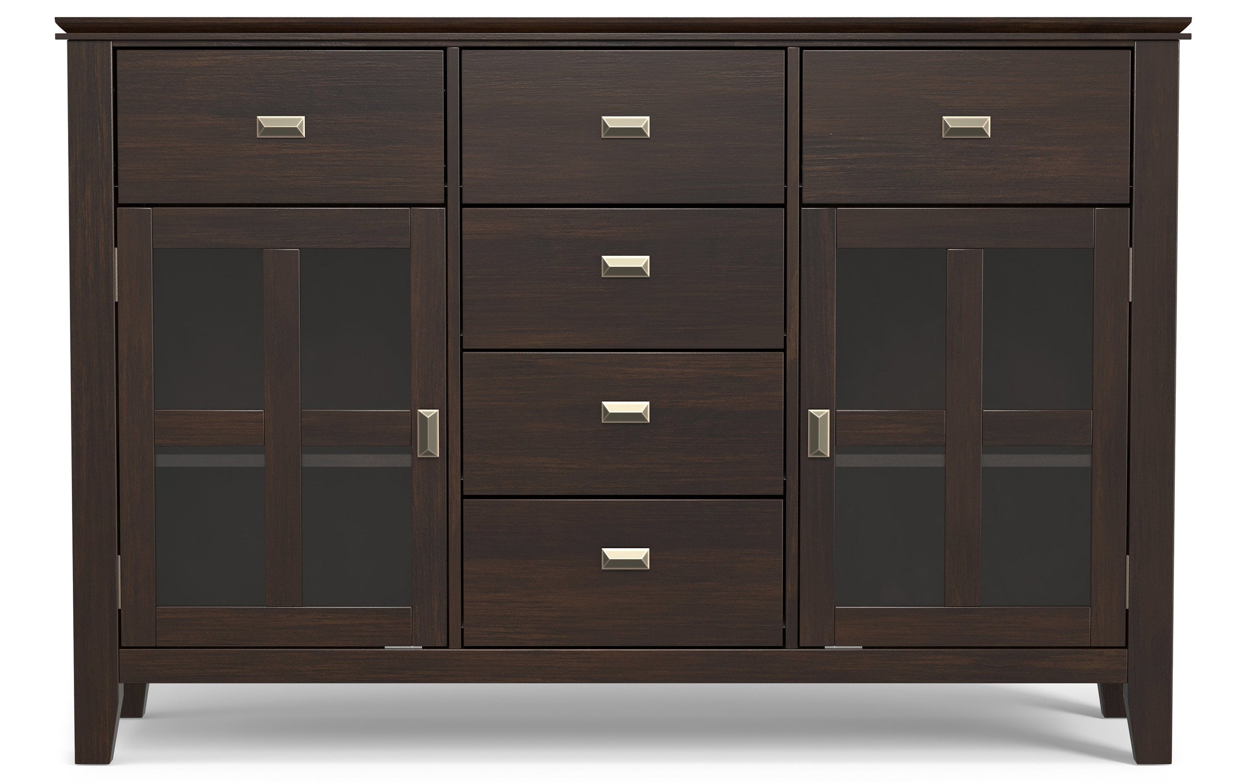 Dark Chestnut Brown | Artisan Sideboard Buffet