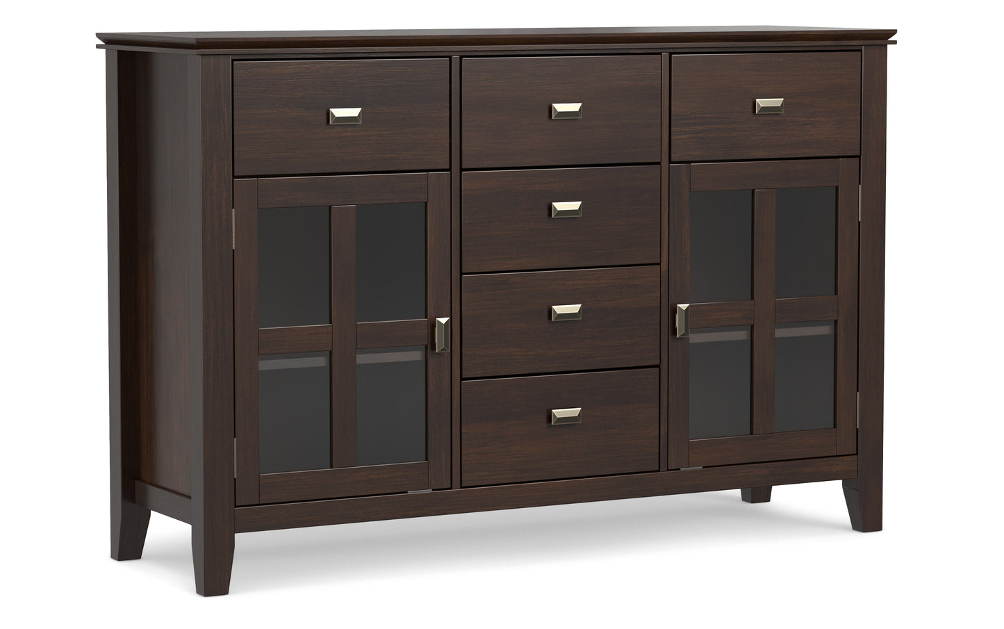 Dark Chestnut Brown | Artisan Sideboard Buffet