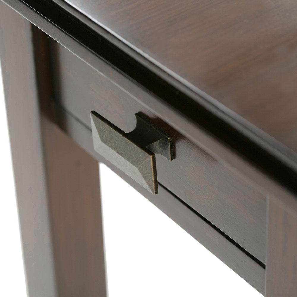 Russet Brown | Artisan Narrow Side Table