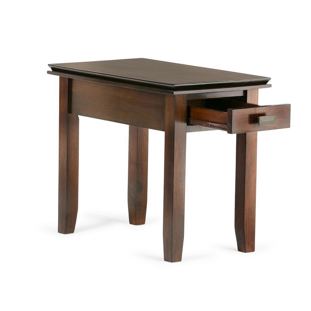 Russet Brown | Artisan Narrow Side Table