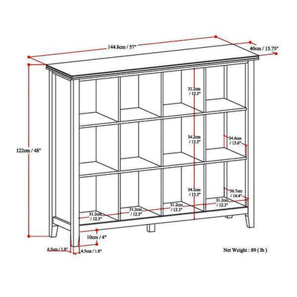 Russet Brown | Artisan 12 Cube Storage