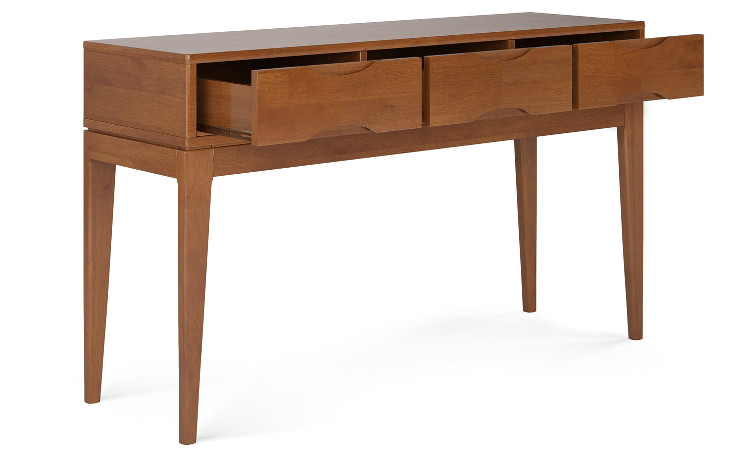 Teak Brown | Harper 54 inch Console Sofa Table