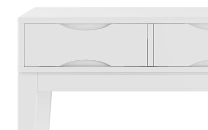 White | Harper 54 inch Console Sofa Table