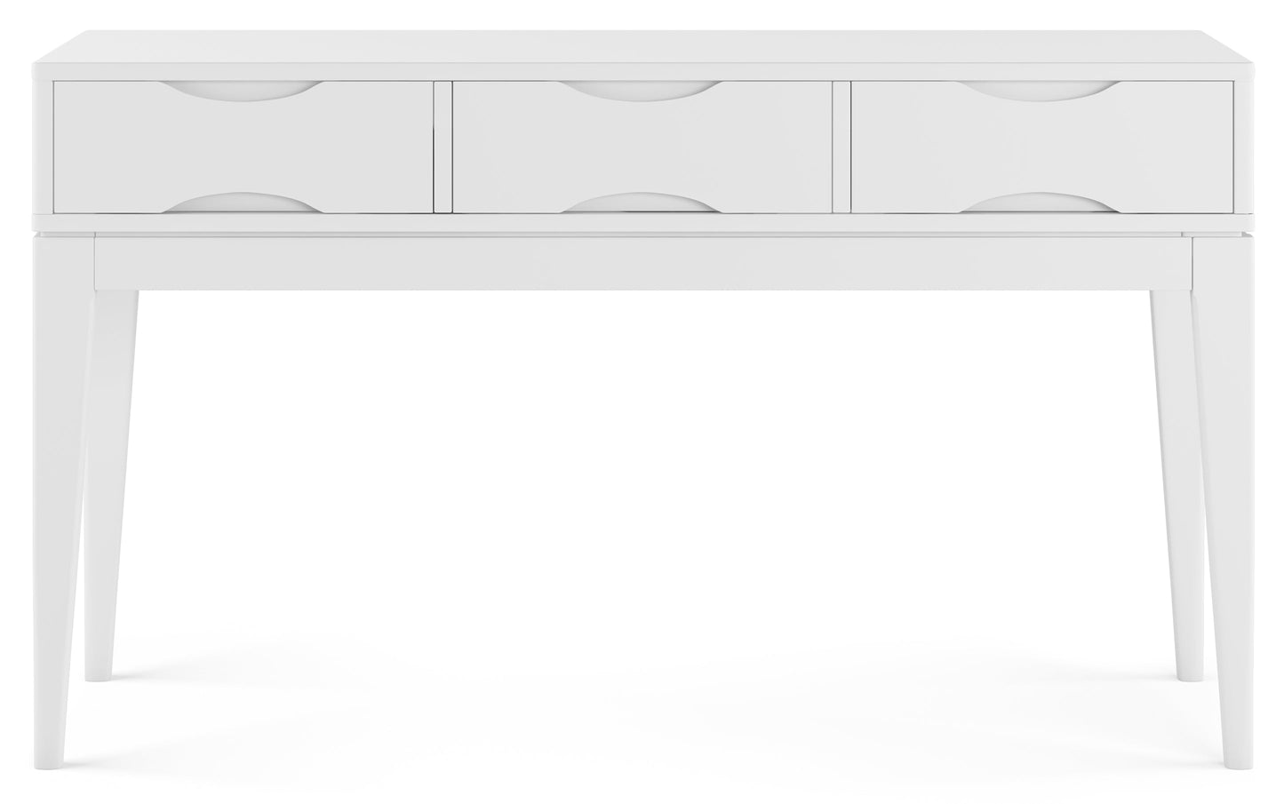 White | Harper 54 inch Console Sofa Table