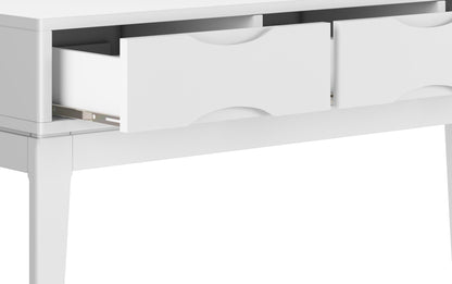 White | Harper 54 inch Console Sofa Table