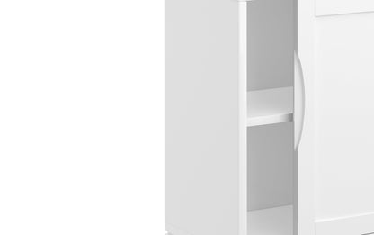 White | Harper 30 inch Low Storage Cabinet