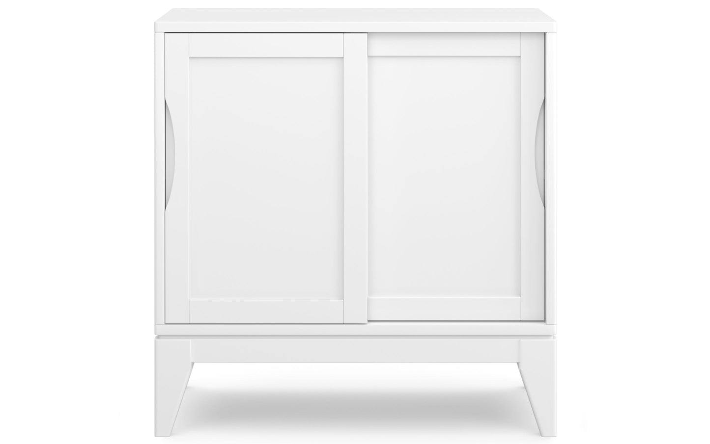 White | Harper 30 inch Low Storage Cabinet