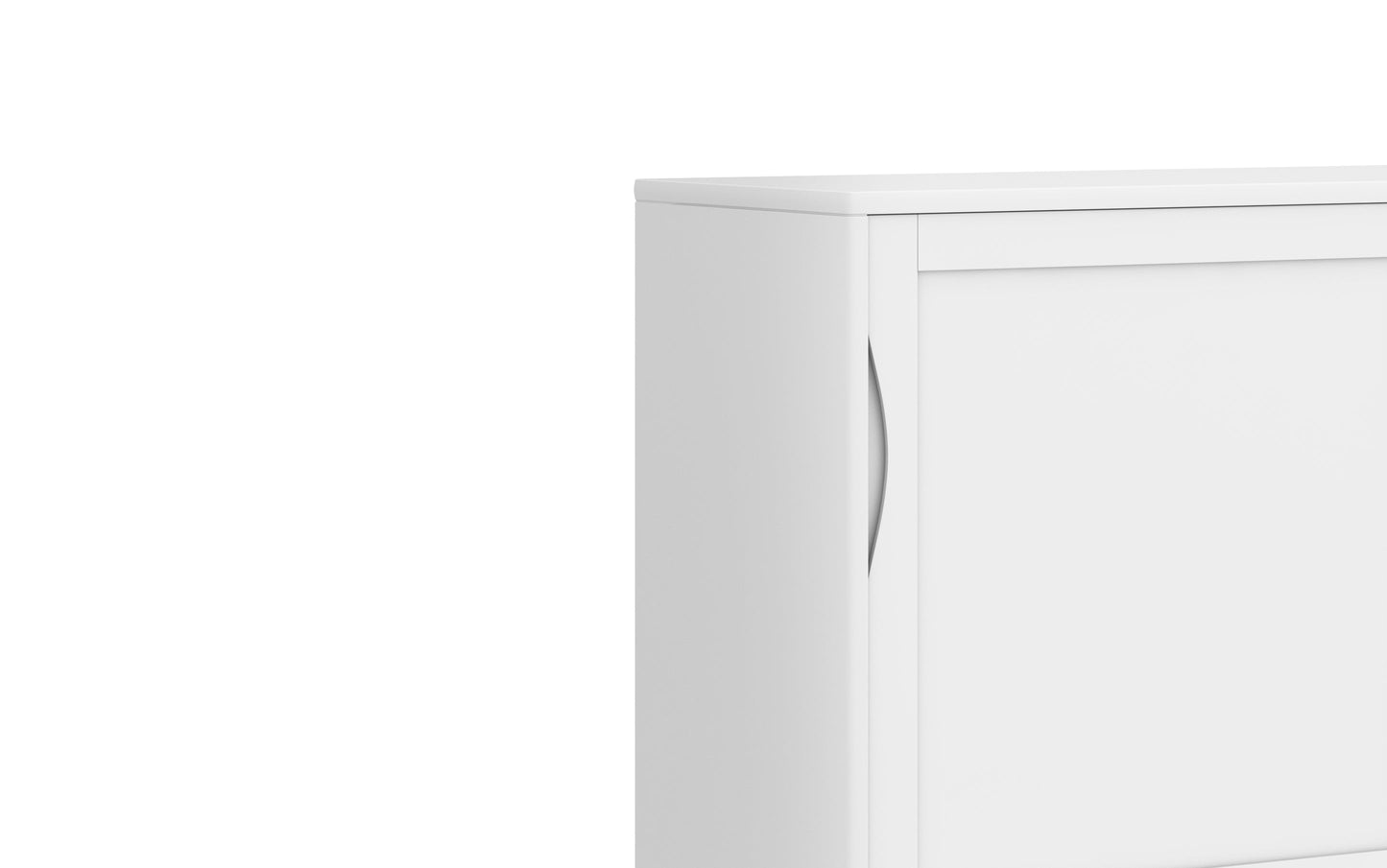 White | Harper 48 inch Medium Storage Cabinet