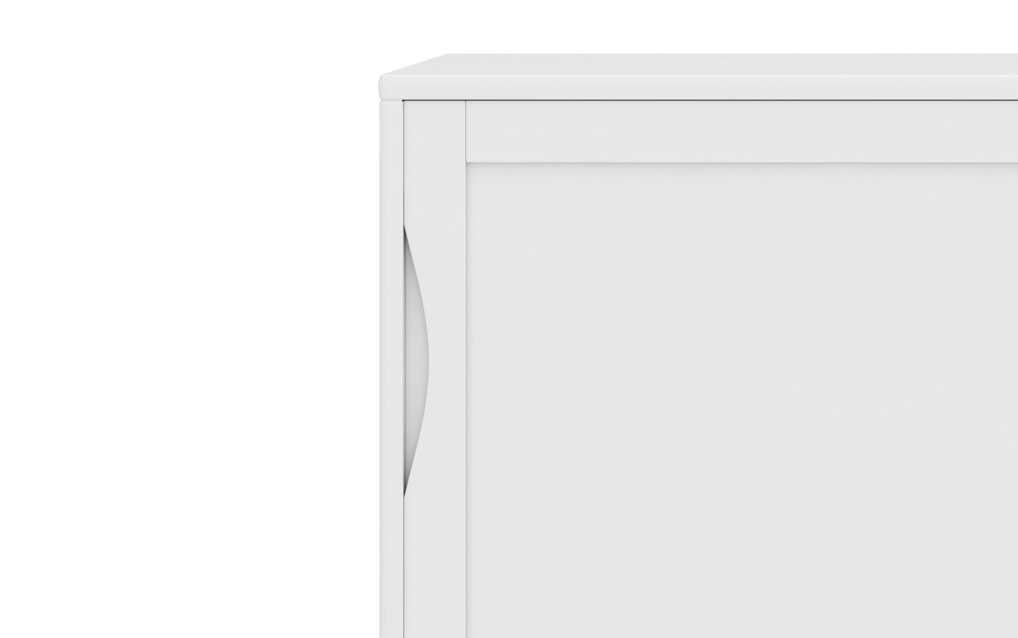 White | Harper 48 inch Medium Storage Cabinet