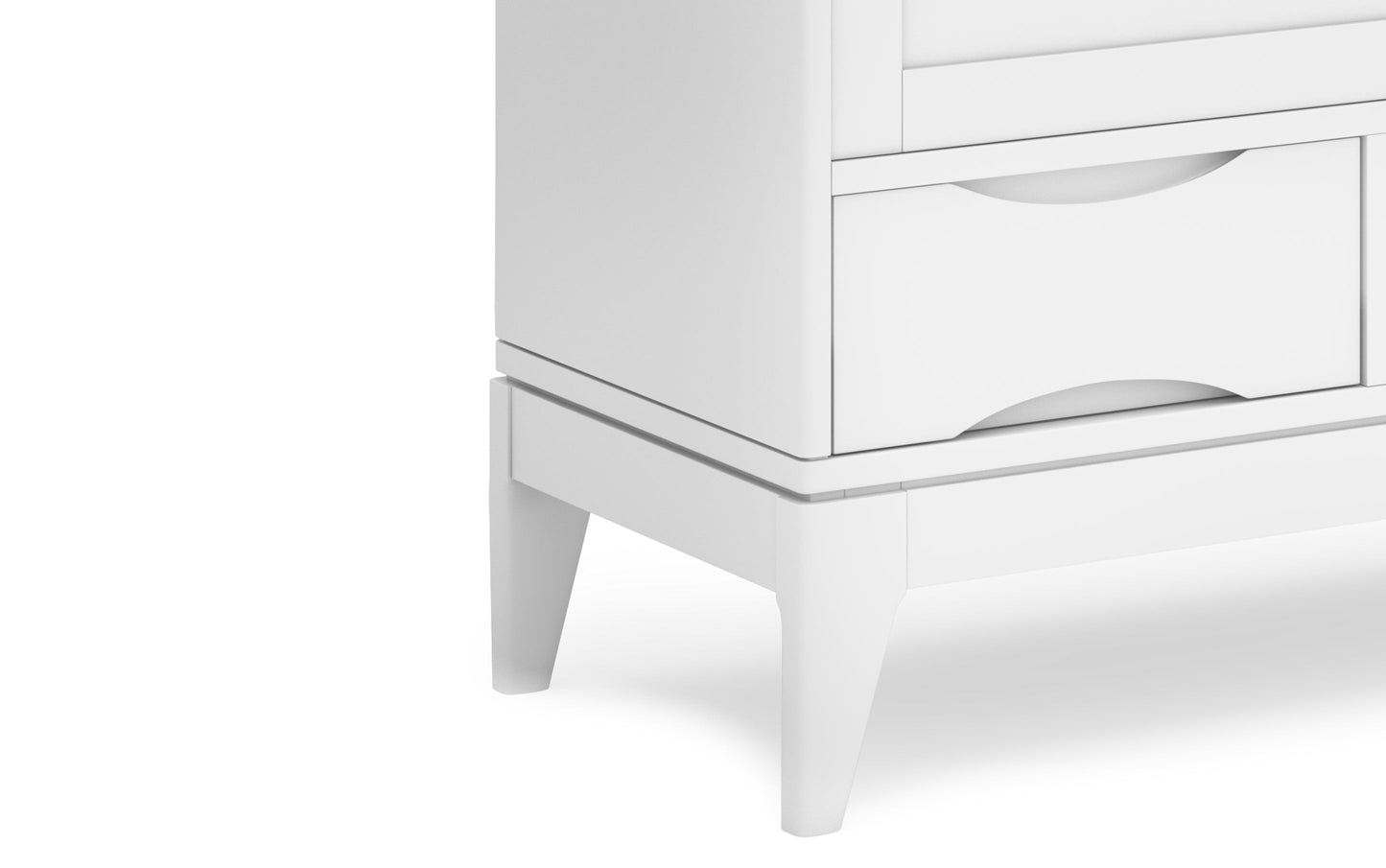 White | Harper 48 inch Medium Storage Cabinet