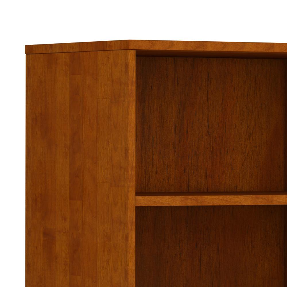 Teak Brown | Harper 60 x 24 inch Bookcase with Storage