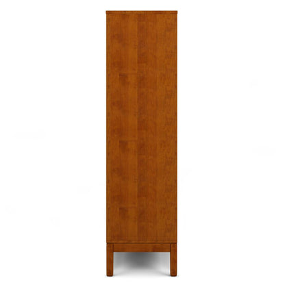 Teak Brown | Harper 60 x 24 inch Bookcase with Storage