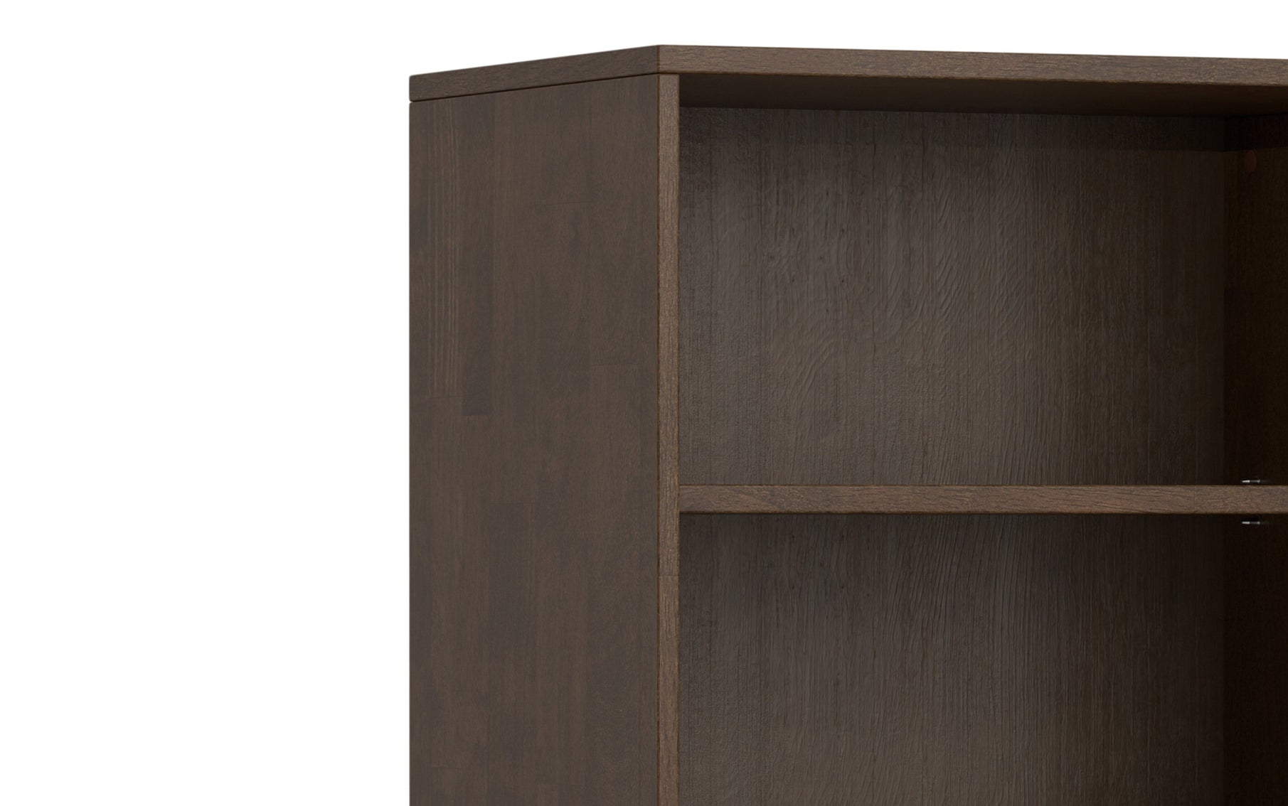 Walnut Brown | Harper 5 Shelf Bookcase