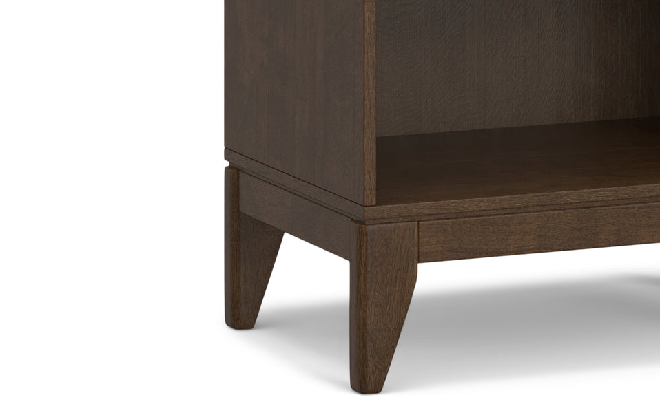 Walnut Brown | Harper 5 Shelf Bookcase