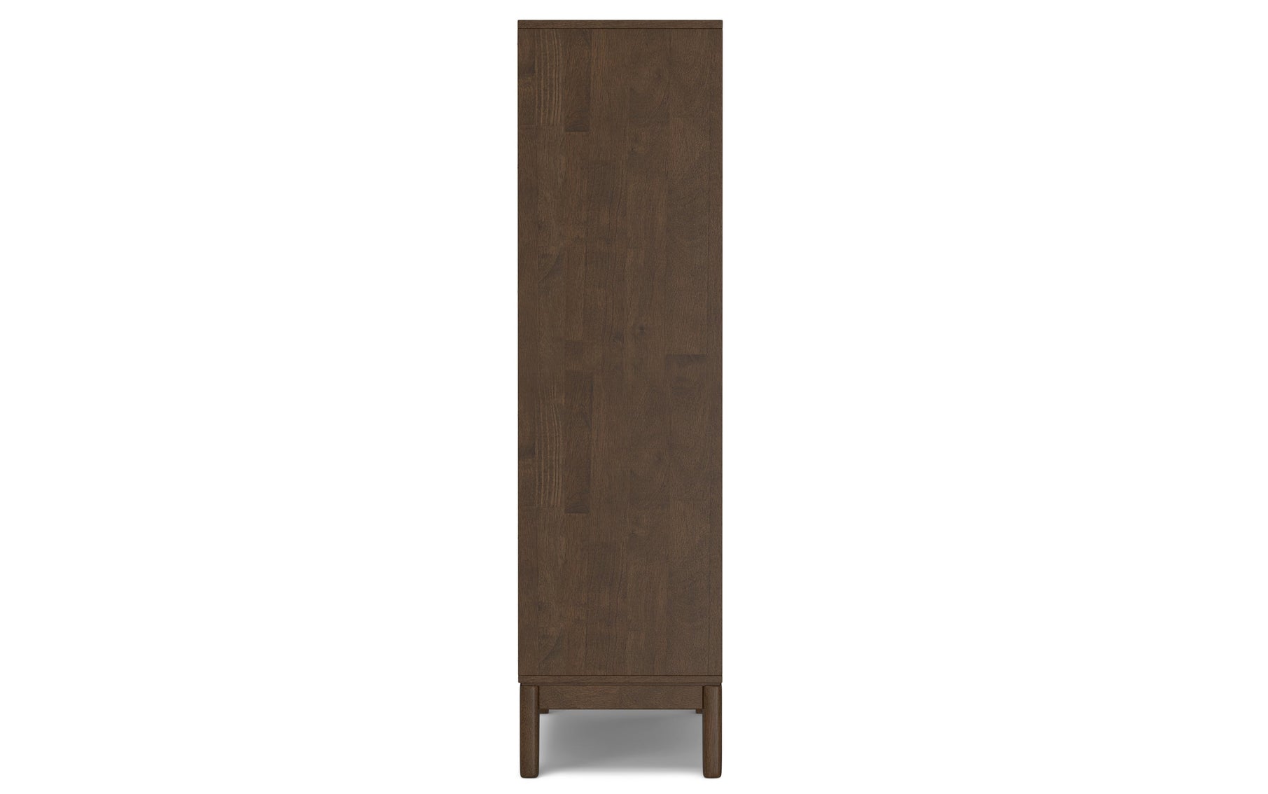 Walnut Brown | Harper 5 Shelf Bookcase