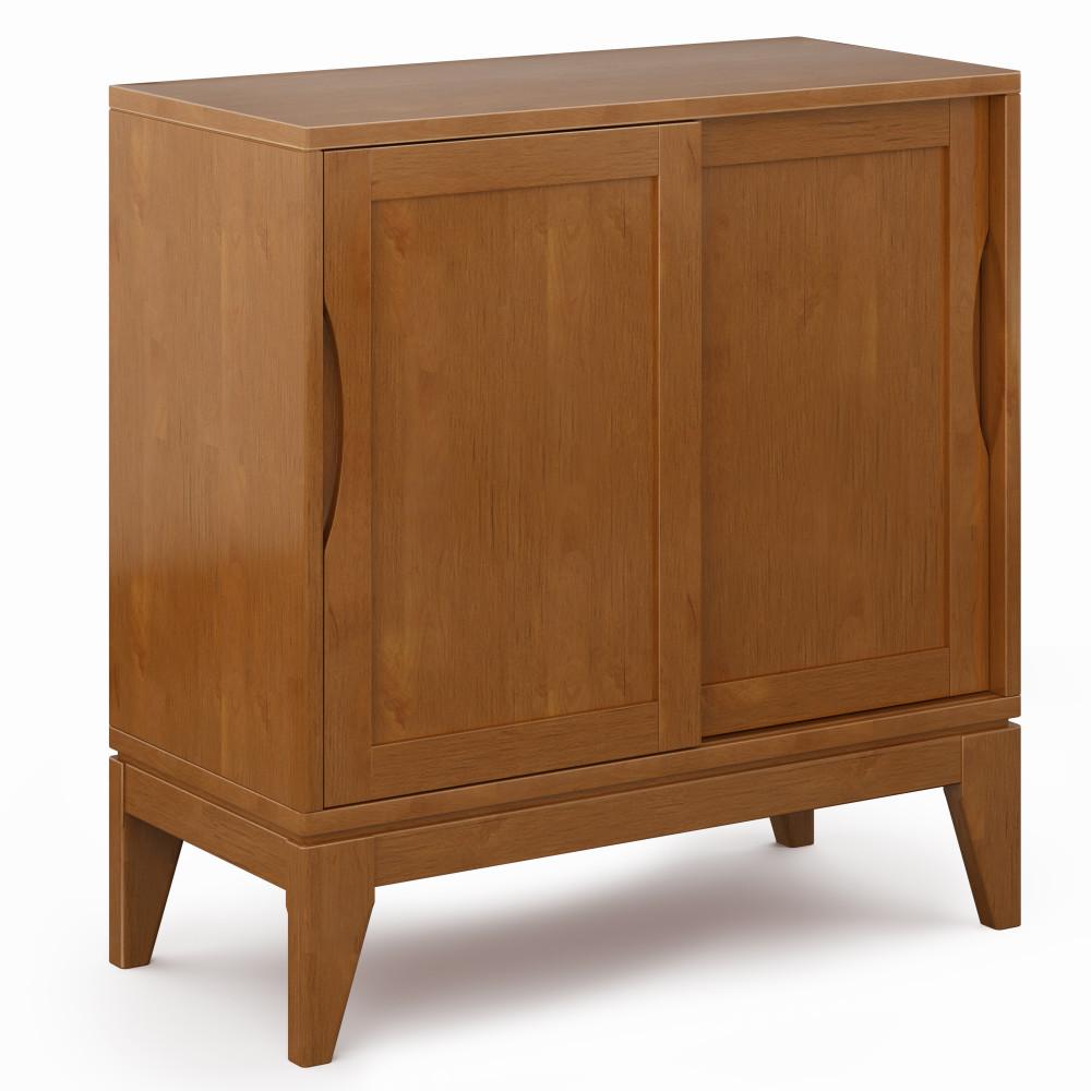 Teak Brown | Harper 30 inch Low Storage Cabinet