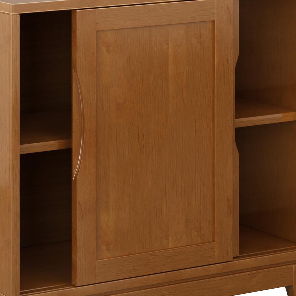 Teak Brown | Harper 30 inch Low Storage Cabinet