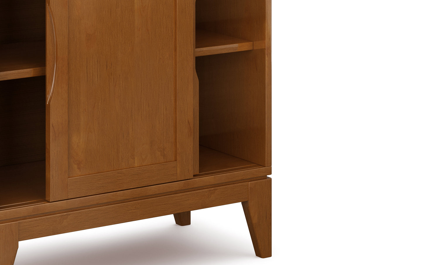 Teak Brown | Harper 30 inch Low Storage Cabinet