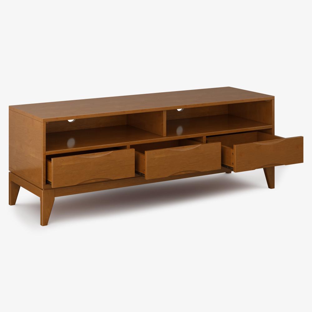 Teak Brown | Harper 60 inch TV Media Stand