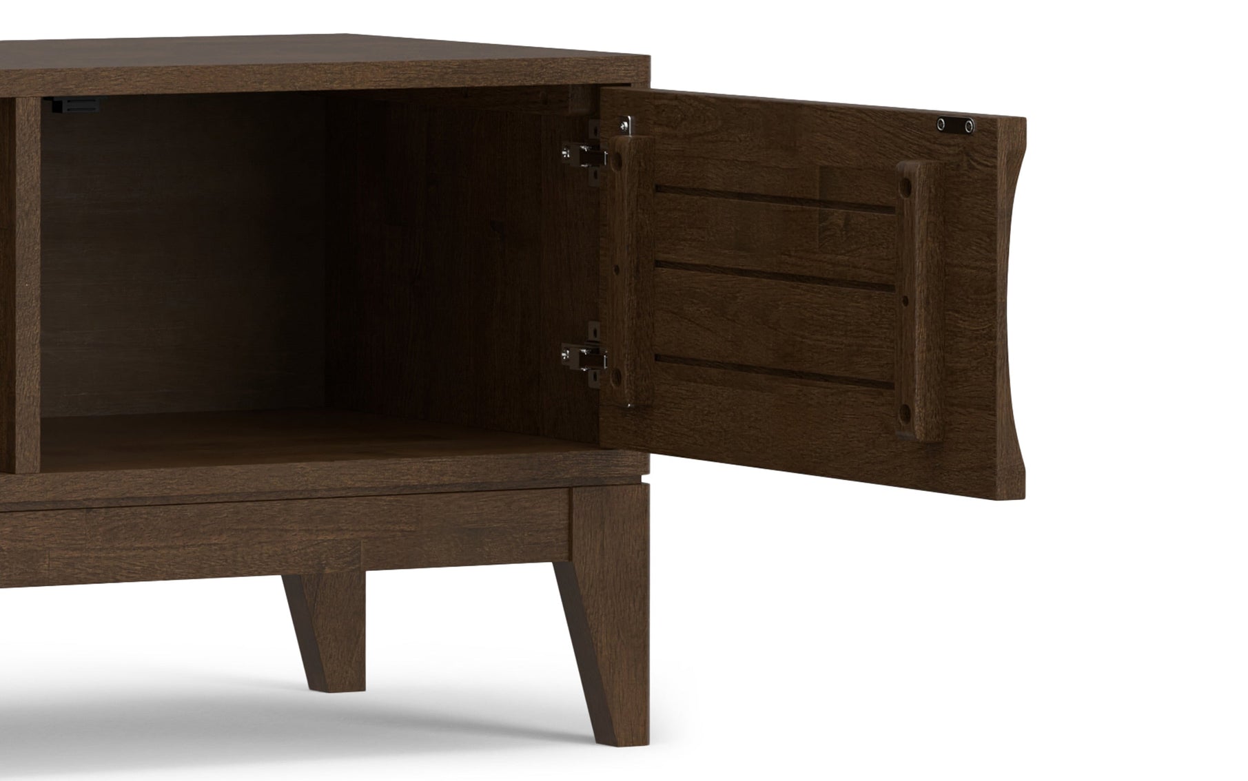 Walnut Brown | Harper 72 inch Low TV Media Stand