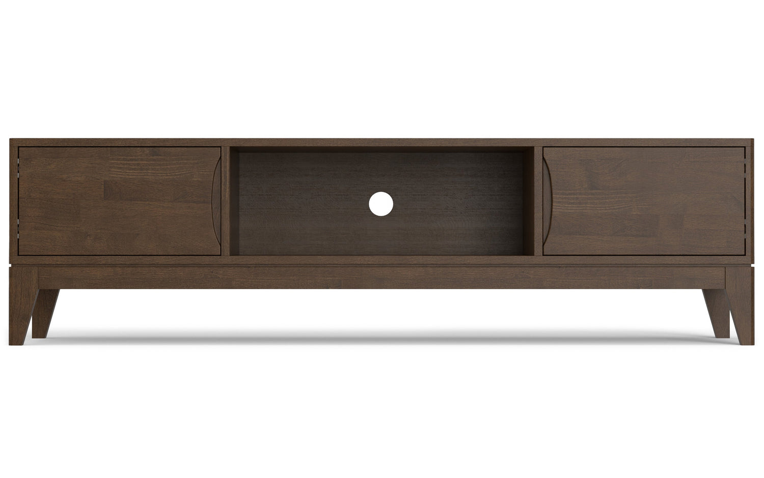 Walnut Brown | Harper 72 inch Low TV Media Stand