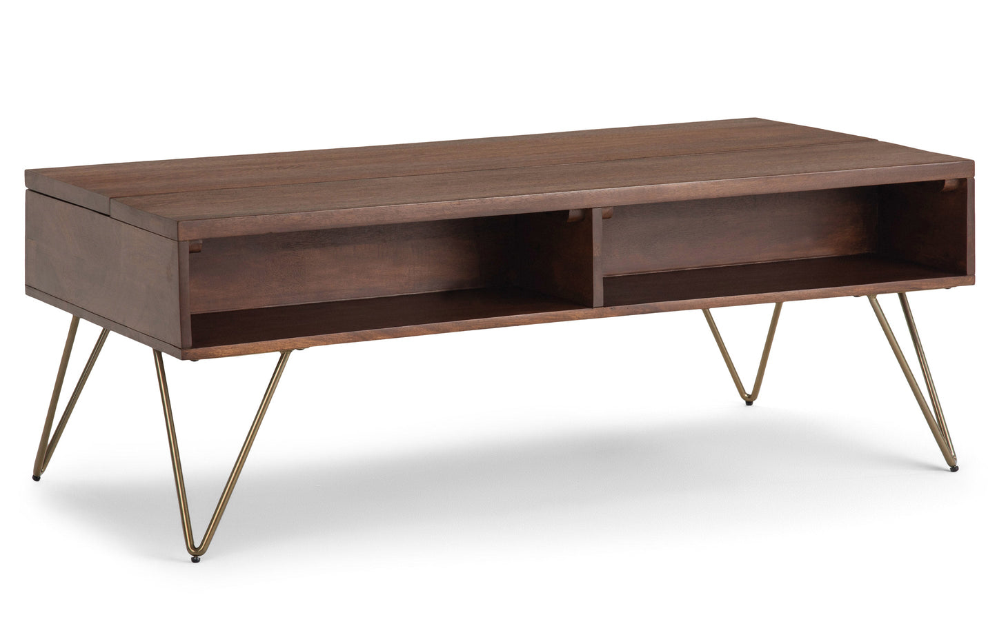 Umber Brown Gold Mango | Hunter Coffee Table