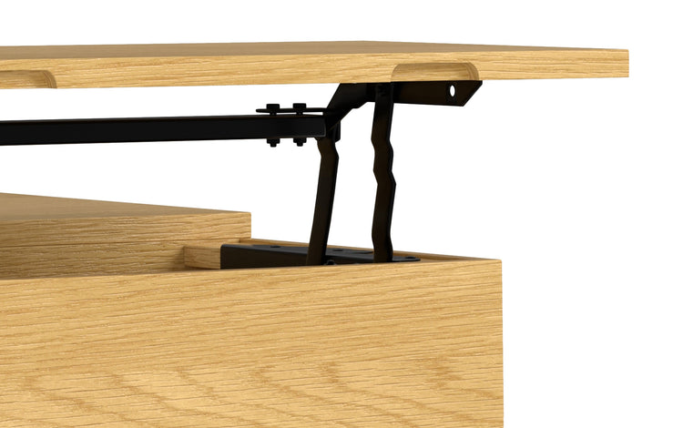 Oak Oak | Hunter Lift Top Square Coffee Table