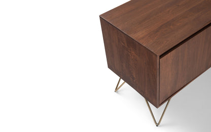 Umber Brown Mango | Hunter TV Media Stand in Mango