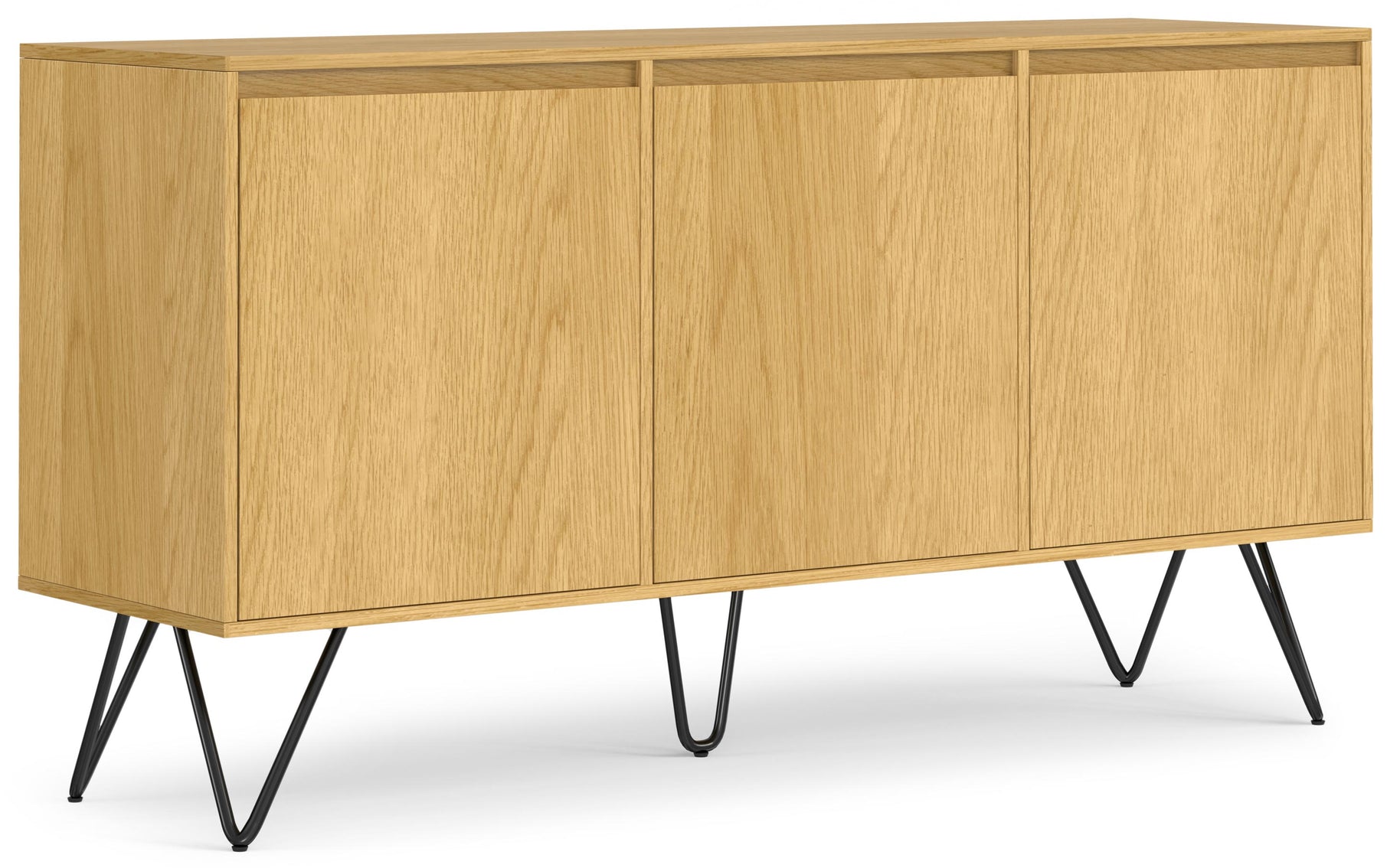 Hunter 3 Door Sideboard Buffet in Oak