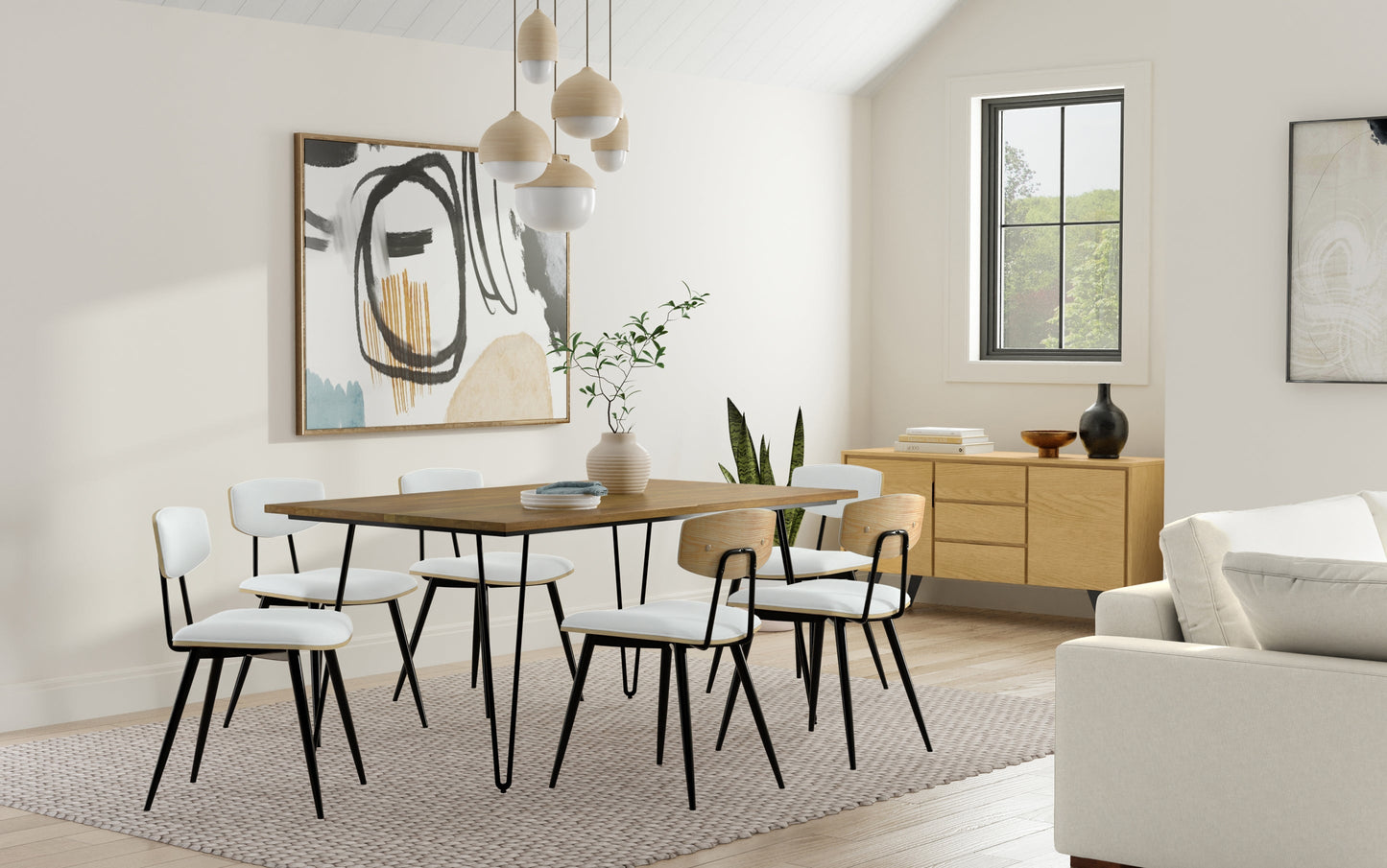 Light Brown Mango | Hunter Dining Table