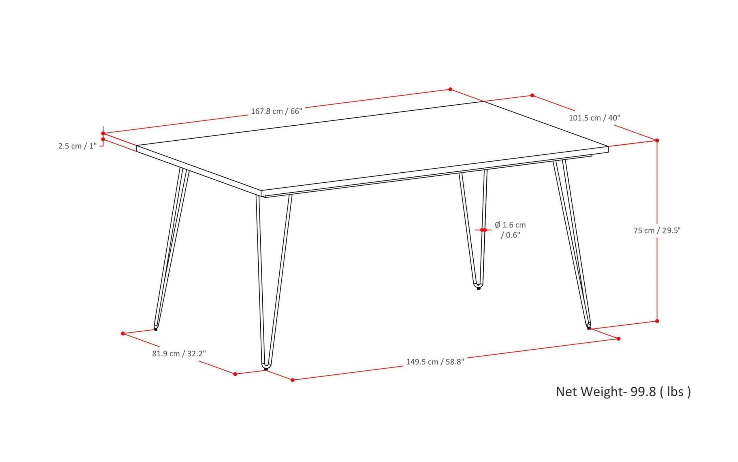 Grey Linen Style Fabric | Corina / Hunter 7-Piece Dining Set