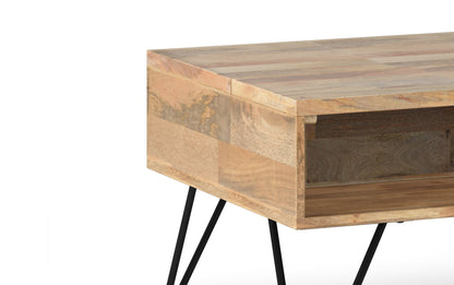 Natural Black Mango | Hunter Small Lift Top Coffee Table